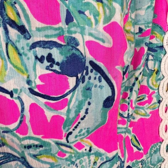 Lilly Pulitzer Lobsters In Love Mila Shift Dress 00 - Picture 7 of 13